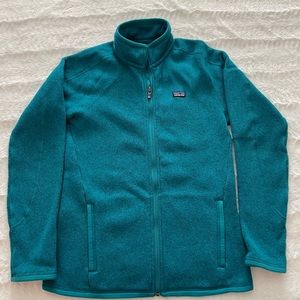 Patagonia Better Sweater, size M, teal